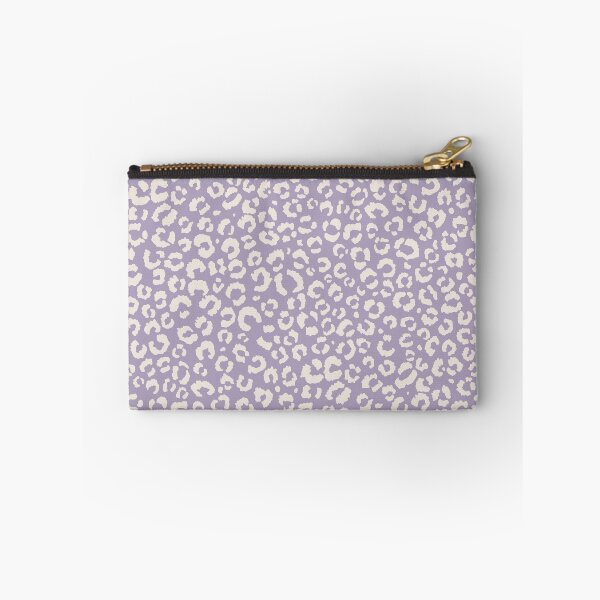 Item preview, Sketchy Leopard Print - Eggshell on Pastel Purple designed and sold by Megs Lang.