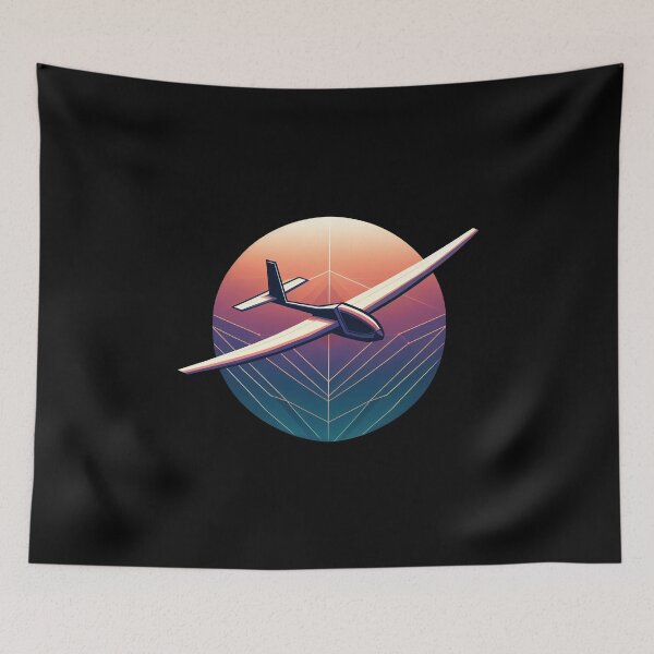 Item preview, Glider Sailplane Biplane  designed and sold by These_Prints.