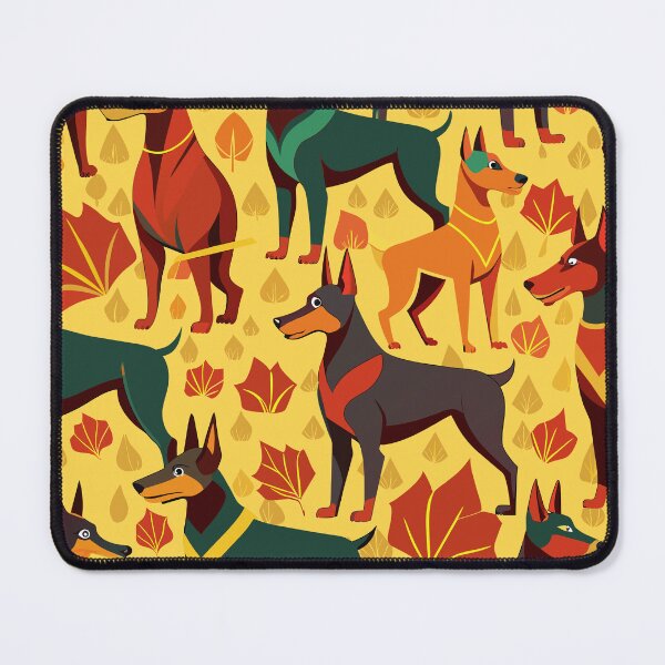Item preview, Sleek and Regal: The Remarkable Doberman Design Pattern designed and sold by Rosa Elena Albornoz Mendez.