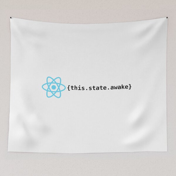 Item preview, React State Awake designed and sold by EncodedShirts.