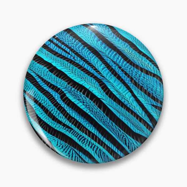 Item preview, Abstract Blue Zebra Skin Pattern designed and sold by TheArtOfPat.