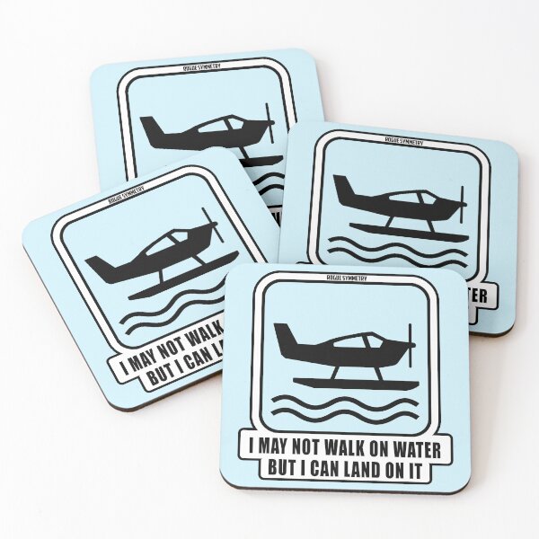 Item preview, Seaplane: I May Not Walk On Water But I Can Land On It designed and sold by RogueSymmetry.