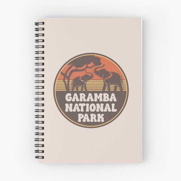 Item preview, Garamba National Park Vintage Savanna Graphic designed and sold by CynthiaGraphics.