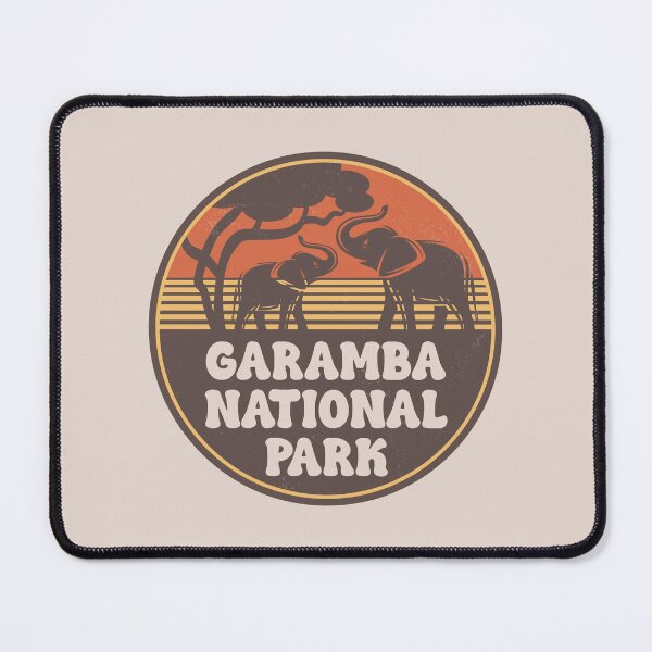 Item preview, Garamba National Park Vintage Savanna Graphic designed and sold by CynthiaGraphics.