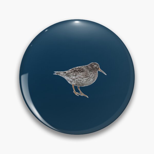 Item preview, Purple Sandpiper White Alternate Design  designed and sold by designsasstultd.