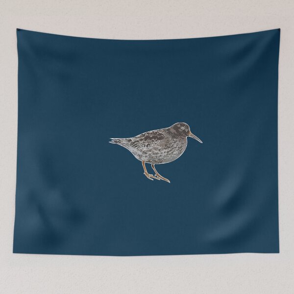 Item preview, Purple Sandpiper White Alternate Design  designed and sold by designsasstultd.