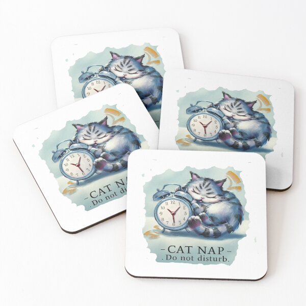 Item preview, tabby cat takes a nap, do not disturb designed and sold by Lunaawga.