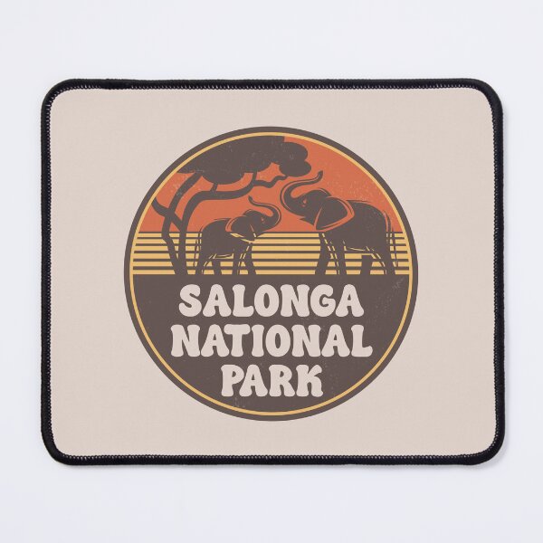 Item preview, Salonga National Park Vintage Savanna Graphic designed and sold by CynthiaGraphics.