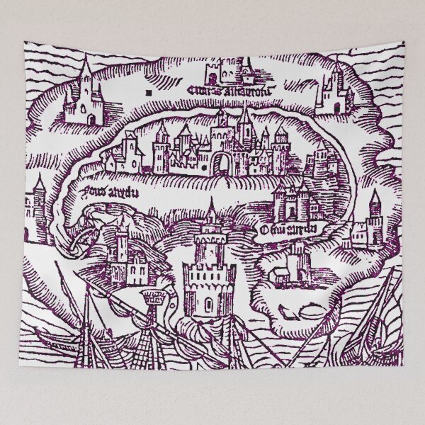 Item preview, Thomas Mores Utopia Ambrosius-Holbein designed and sold by OnlyClassicArt.