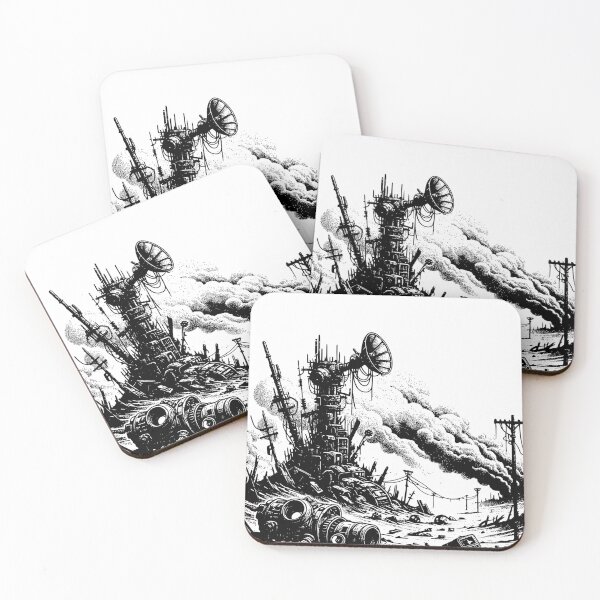 Item preview, Remnants of Technology: A Post-Apocalyptic Wasteland designed and sold by LATINOERRANTES.