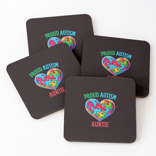 Item preview, Proud Autism Auntie Heart  designed and sold by elynne9.