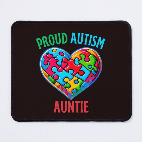 Item preview, Proud Autism Auntie Heart designed and sold by elynne9.