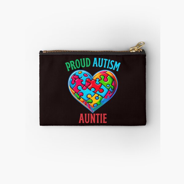 Item preview, Proud Autism Auntie Heart  designed and sold by elynne9.