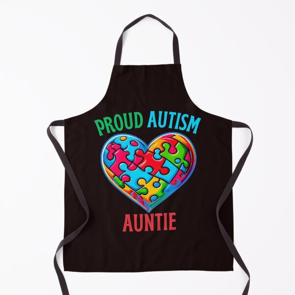 Item preview, Proud Autism Auntie Heart designed and sold by elynne9.