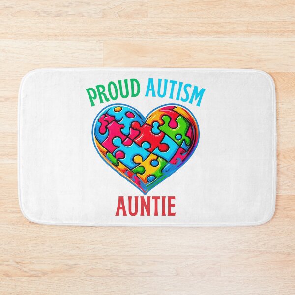 Item preview, Proud Autism Auntie Heart  designed and sold by elynne9.