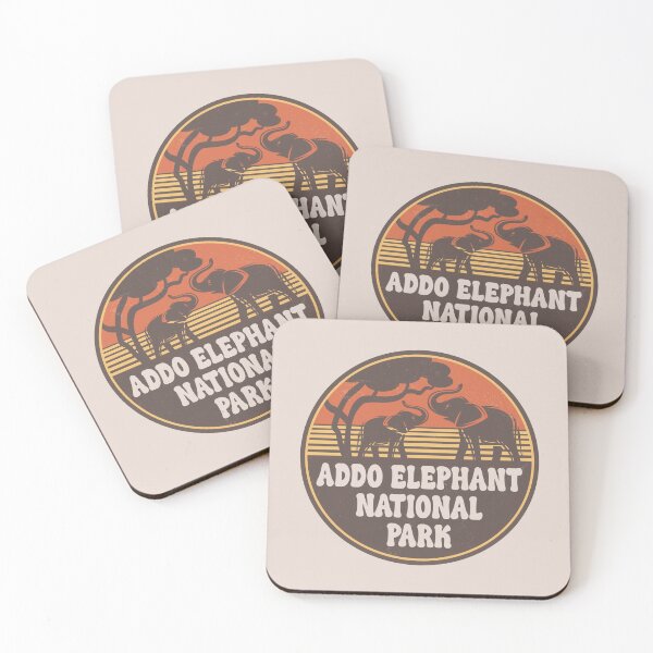 Item preview, Addo Elephant National Park Vintage Savanna Graphic designed and sold by CynthiaGraphics.