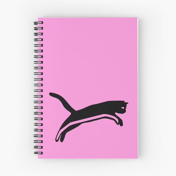 Item preview, Cat jumping pink designed and sold by kulkaban.