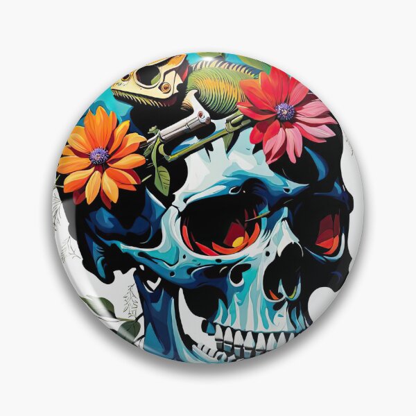 Item preview, Skull and herbarium designed and sold by filusattila.