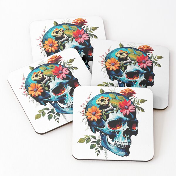 Item preview, Skull and herbarium designed and sold by filusattila.