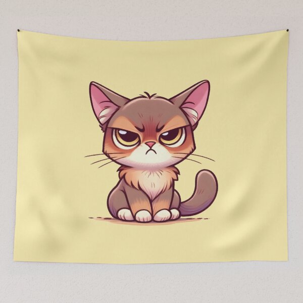 Item preview, Cute abyssinian cat designed and sold by Anna Halasek.