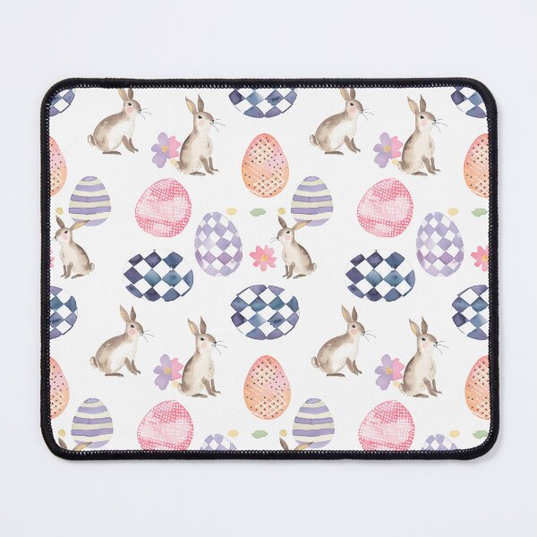 Item preview, Charming Easter Bunny and Patterned Eggs: Watercolor Seamless Pattern for Spring Celebrations and Decor designed and sold by David Balzen.