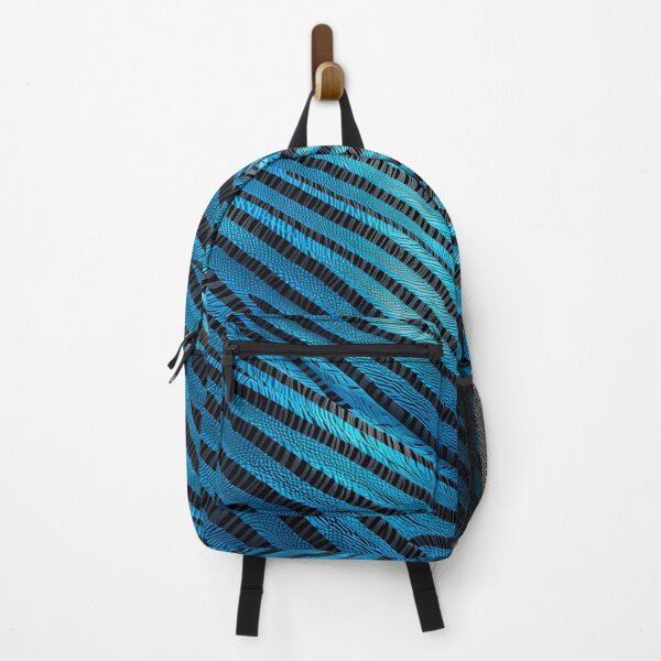 Item preview, Abstract Blue Zebra Skin Pattern designed and sold by TheArtOfPat.