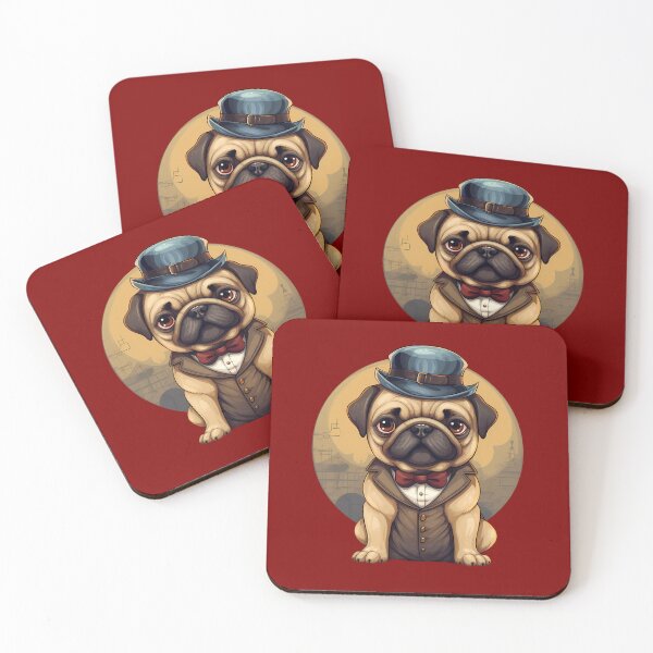 Item preview, Dapper Pug designed and sold by ghastlygraphix.