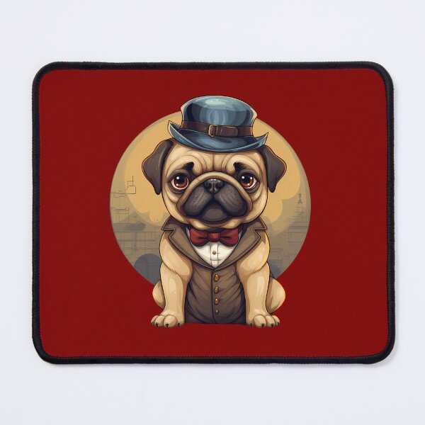 Item preview, Dapper Pug designed and sold by ghastlygraphix.