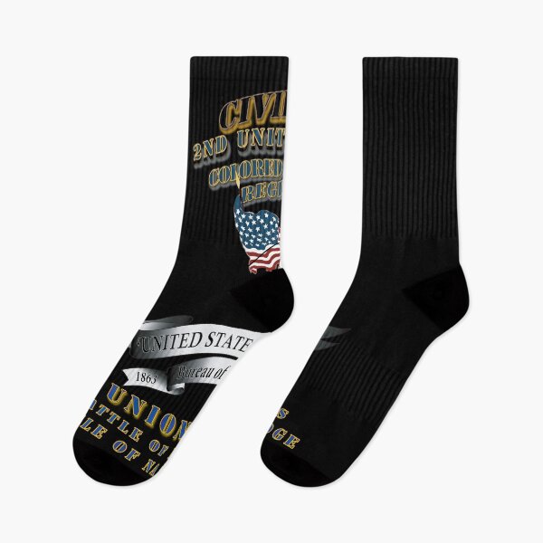 Item preview, Civil War - 2nd United States Colored Infantry Regiment with USCT Bureau Banner - USA - Battle X 300 designed and sold by Military Insignia Products.