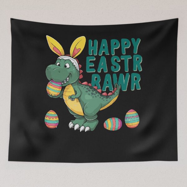 Item preview, Happy Eastrawr Toddler Boya  Easter Dinosaur  SHIRT designed and sold by MizoX7.