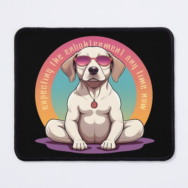 Item preview, Cool dog in yoga pose designed and sold by Divine Creation.