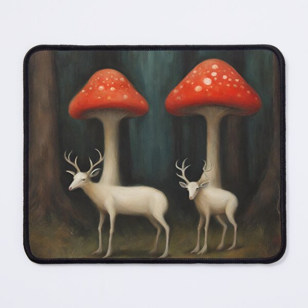 Item preview, mushroom deers designed and sold by ohsopurposeless.