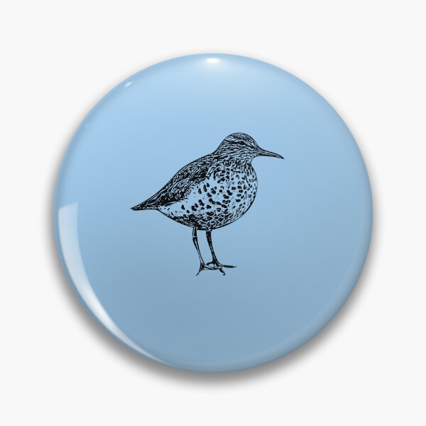 Item preview, Spotted Sandpiper Black Design  designed and sold by designsasstultd.