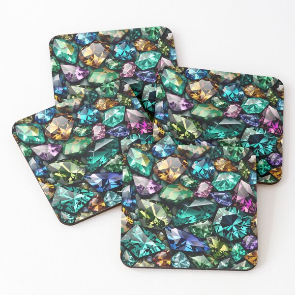 Item preview, Abstract Gemstone Camouflage Pattern designed and sold by TheArtOfPat.