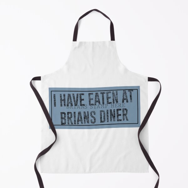 Item preview, Echo & The Bunnymen Crystal Day Brians Diner Stamp Original Blue on white designed and sold by Logo-A-GoGo.