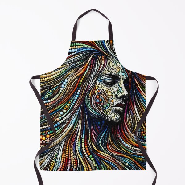 Item preview, Woman in the dots designed and sold by flarble.