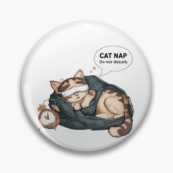 Item preview, tabby cat takes a nap, do not disturb designed and sold by Lunaawga.