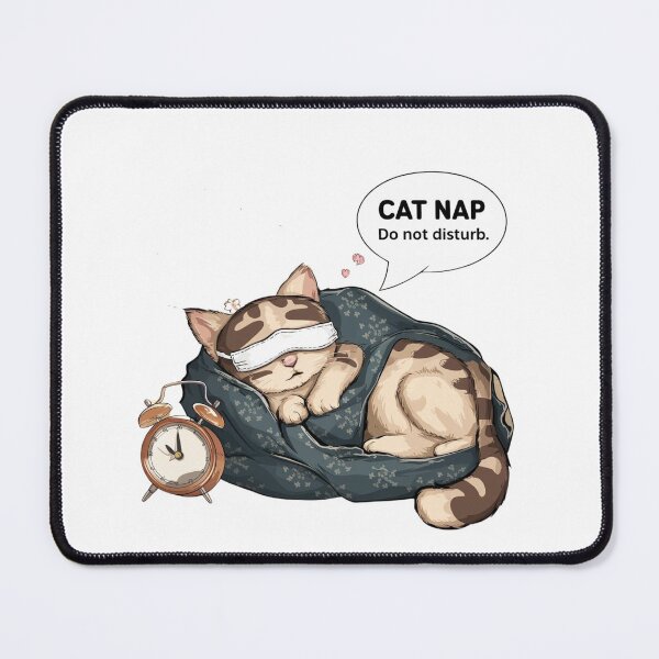 Item preview, tabby cat takes a nap, do not disturb designed and sold by Lunaawga.