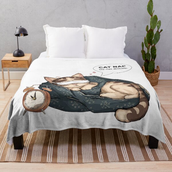 Item preview, tabby cat takes a nap, do not disturb designed and sold by Lunaawga.