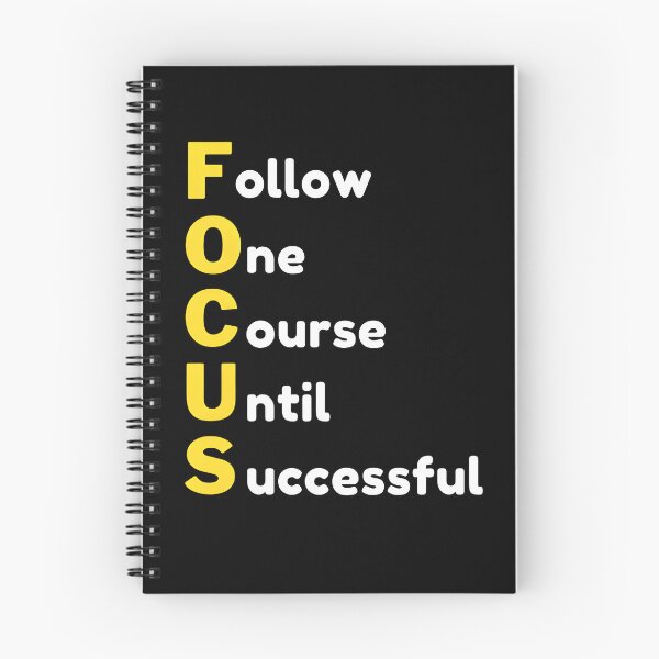 Item preview, Focus- Follow One Course Until Successful designed and sold by IlikeStyle.