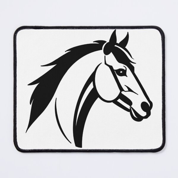 Item preview, horse illustration and logo design designed and sold by susyrdesign.