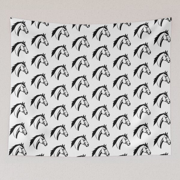 Item preview, horse illustration and logo design designed and sold by susyrdesign.