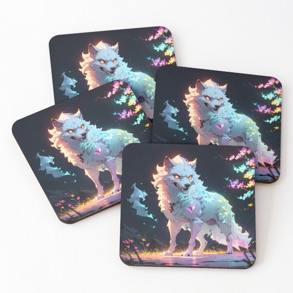 Item preview, Magic And Vicious White Wolf  designed and sold by PolygonPinnacle.
