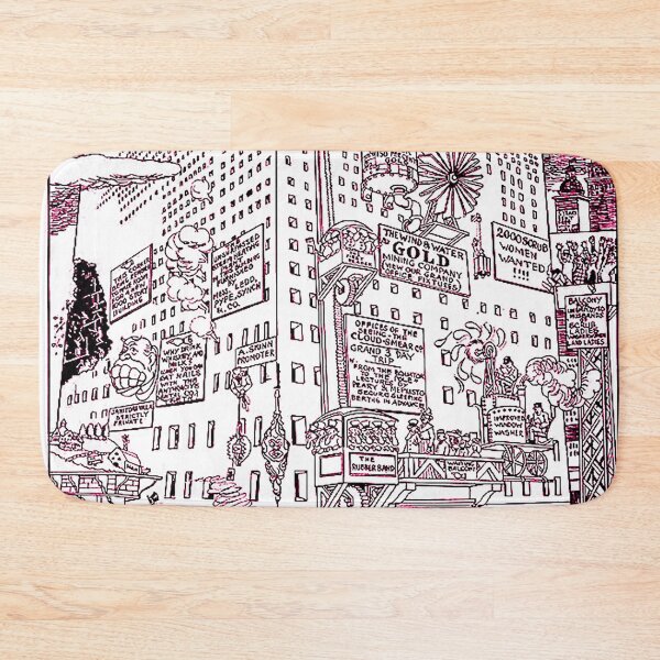 Item preview, Albert Levering - Skyscrapper (1906) designed and sold by OnlyClassicArt.