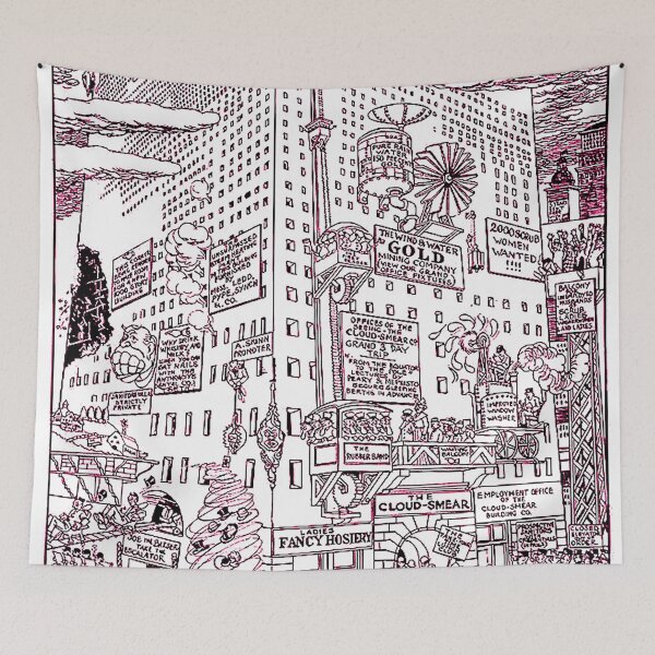 Item preview, Albert Levering - Skyscrapper (1906) designed and sold by OnlyClassicArt.