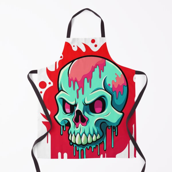 Item preview, Skull Graffiti Artwork designed and sold by merchtrends-svg.