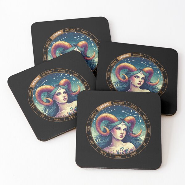 Item preview, ZODIAC Capricorn - Astrological CAPRICORN - CAPRICORN - ZODIAC sign - Van Gogh style - 1 designed and sold by ArtProjectShop.