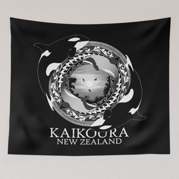 Item preview, Hector's dolphin Kaikoura New Zealand designed and sold by NicGrayGraphic.