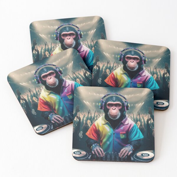 Item preview, concert monkey designed and sold by KolorowySwiata.