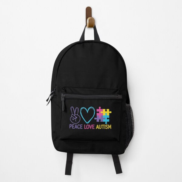 Item preview, Peace, Love, Autism designed and sold by ThreadBeat.